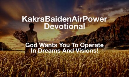 God Wants You To Operate In Dreams And Visions!